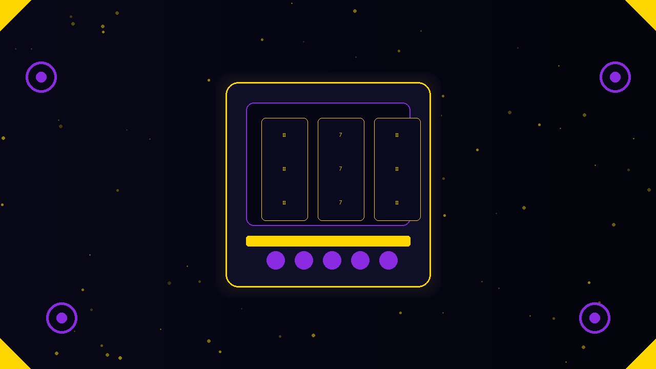 سلوت الليالي الذهبية مع نافذة القصر ونجوم السماء